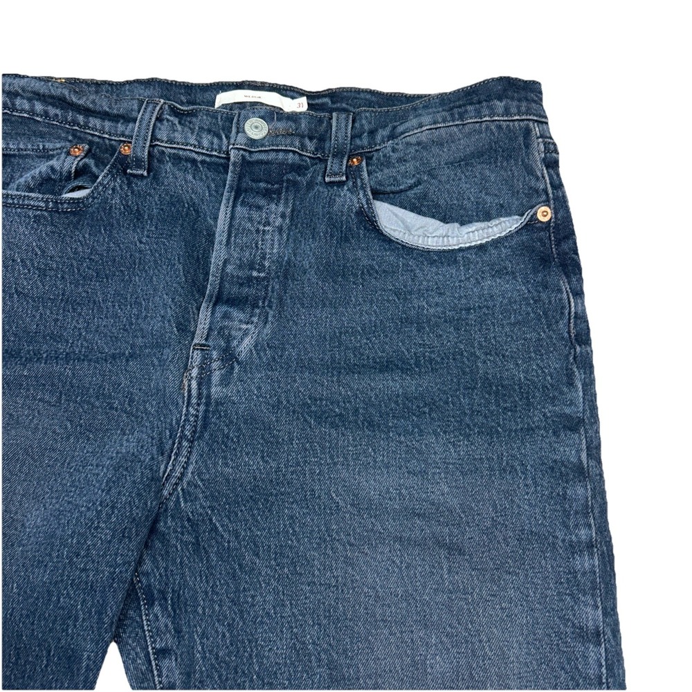 Levis Wedgie BIG E Button Fly Stretch Womens Sz 31 Straight, EXCELLENT CONDITION - Picture 2 of 13